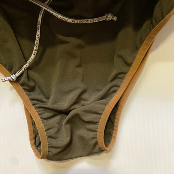 Ron Dorff Paris Stockholm Men's Swim Trunks Green Olive - Small - Picture 5 of 12